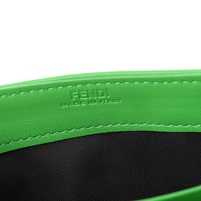 Fendi Nappa Matisse FF Embossed Continental Wallet On Chain Tomatillo 6 of 11