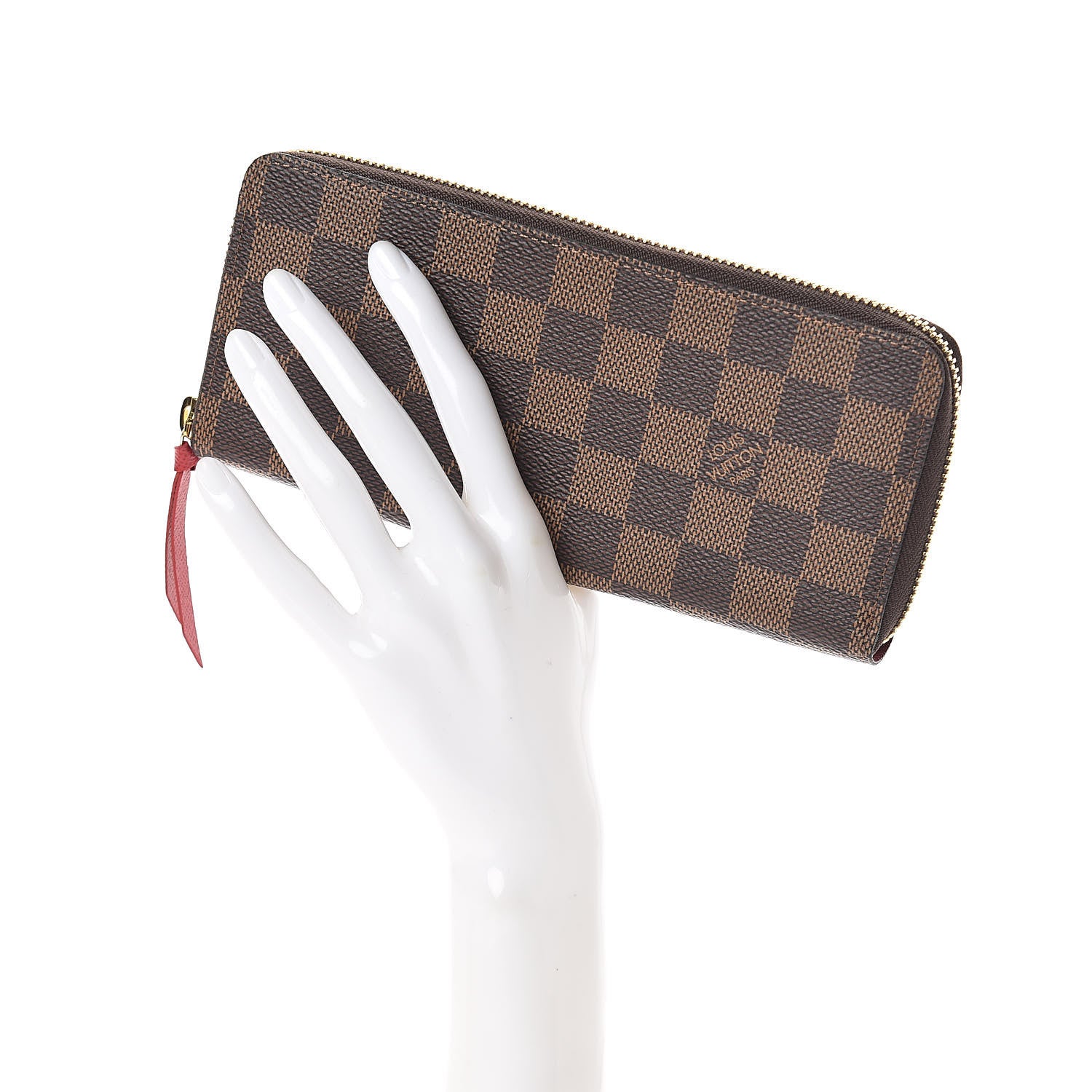 Louis Vuitton Damier Ebene Clemence Wallet 2 of 7