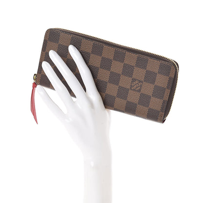 Louis Vuitton Damier Ebene Clemence Wallet 2 of 7
