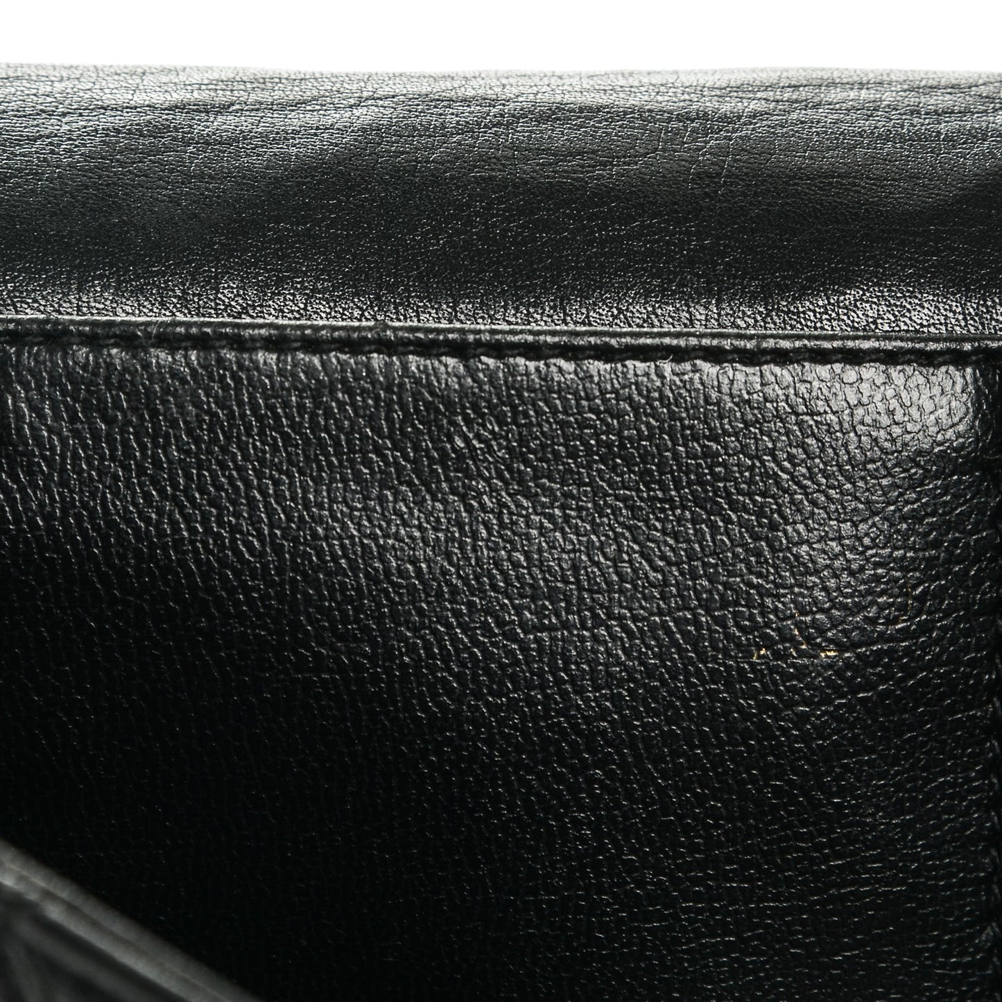 Lambskin Briefcase Bag Black