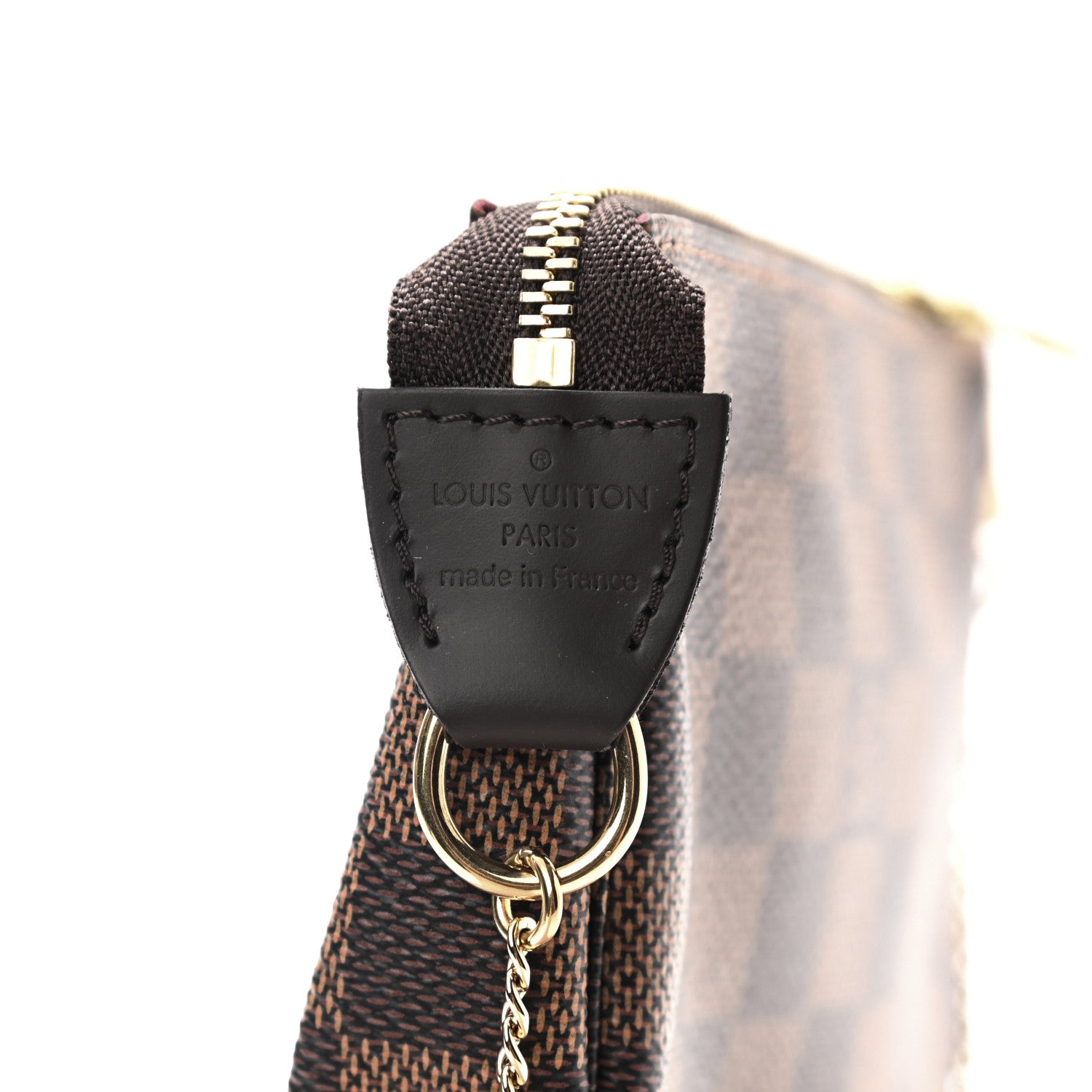 Louis Vuitton Damier Ebene Mini Pochette Accessories 6 of 7