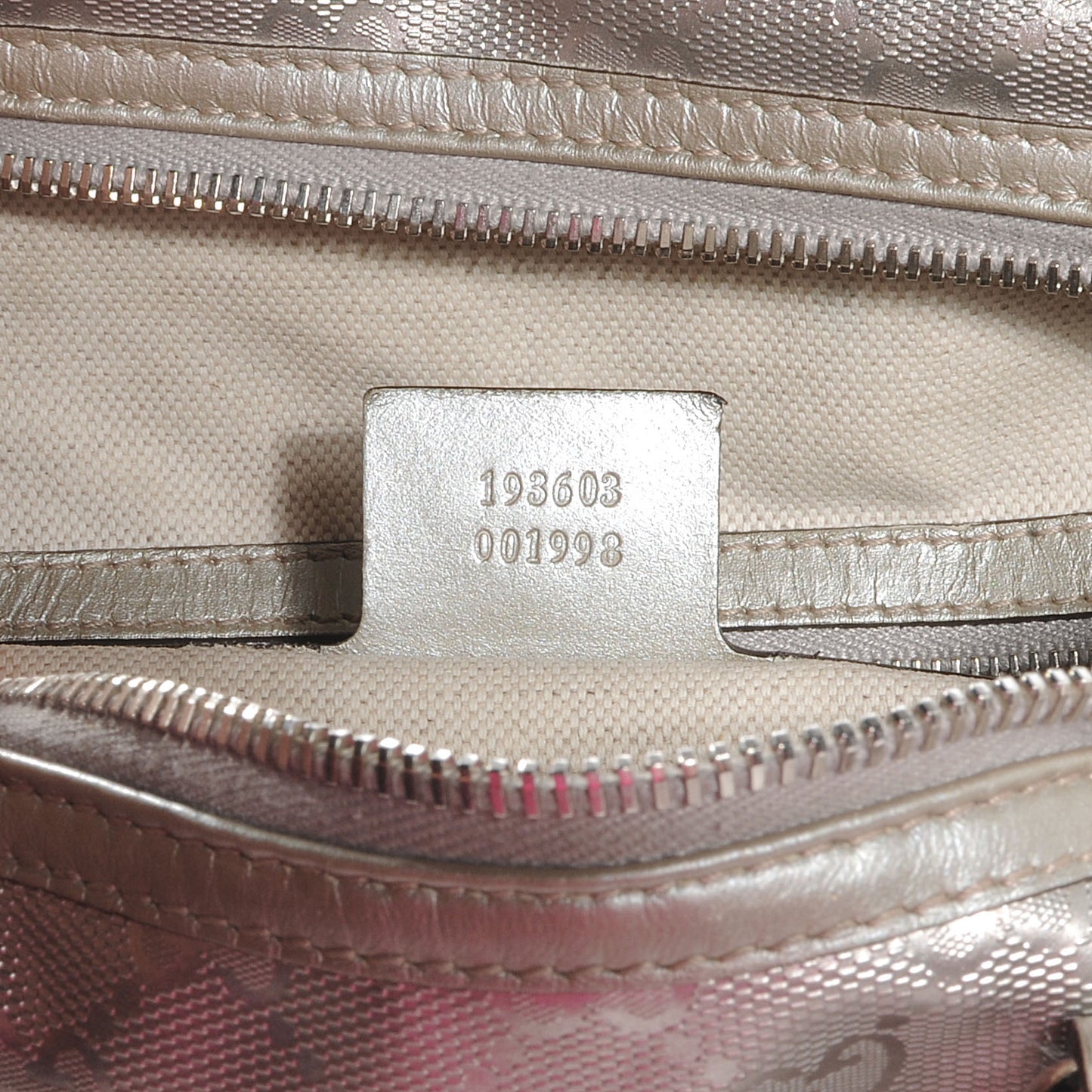 Imprime Monogram Medium Joy Boston Silver