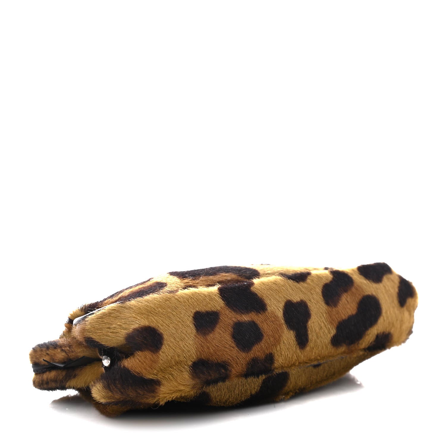 Prada Calf Hair Leopard Print Kisslock Crossbody 3 of 4