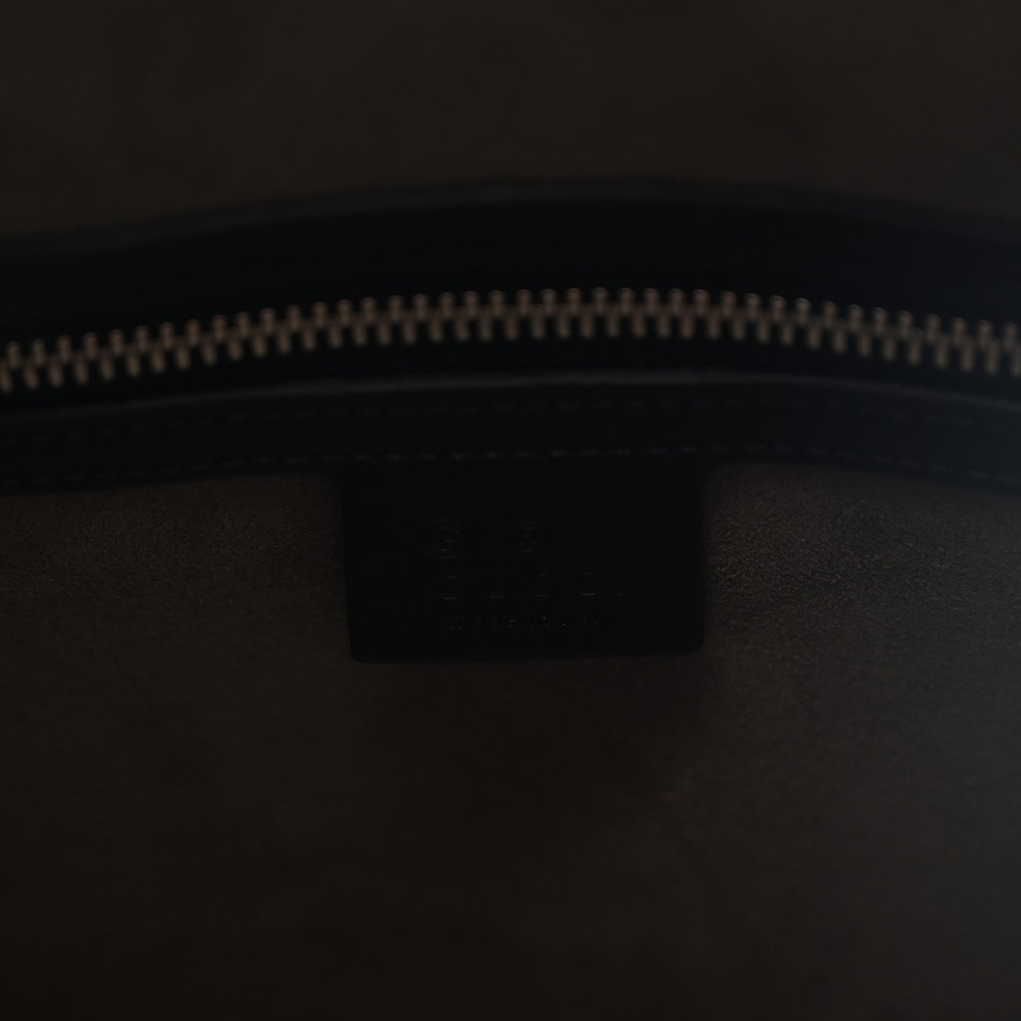 GG Supreme Monogram Selleria Calfskin Medium Duffle Beige Ebony Black