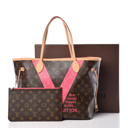 Louis Vuitton Monogram V Neverfull MM Grenade 12 of 12