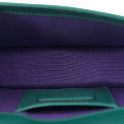 Bulgari Calfskin Serpenti Forever Crossbody Bag Emerald Green 5 of 11