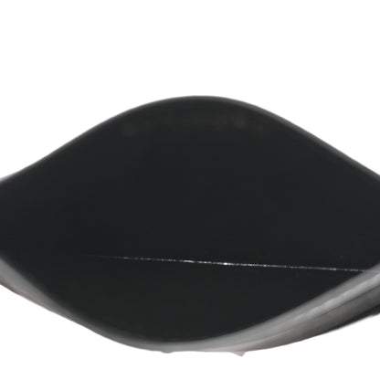 Saint Laurent Grain De Poudre Matelasse Chevron Monochrome Monogram Credit Card Case Black 5 of 8