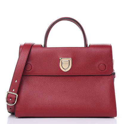 Christian Dior Bullcalf Medium Diorever Flap Red 1 of 9