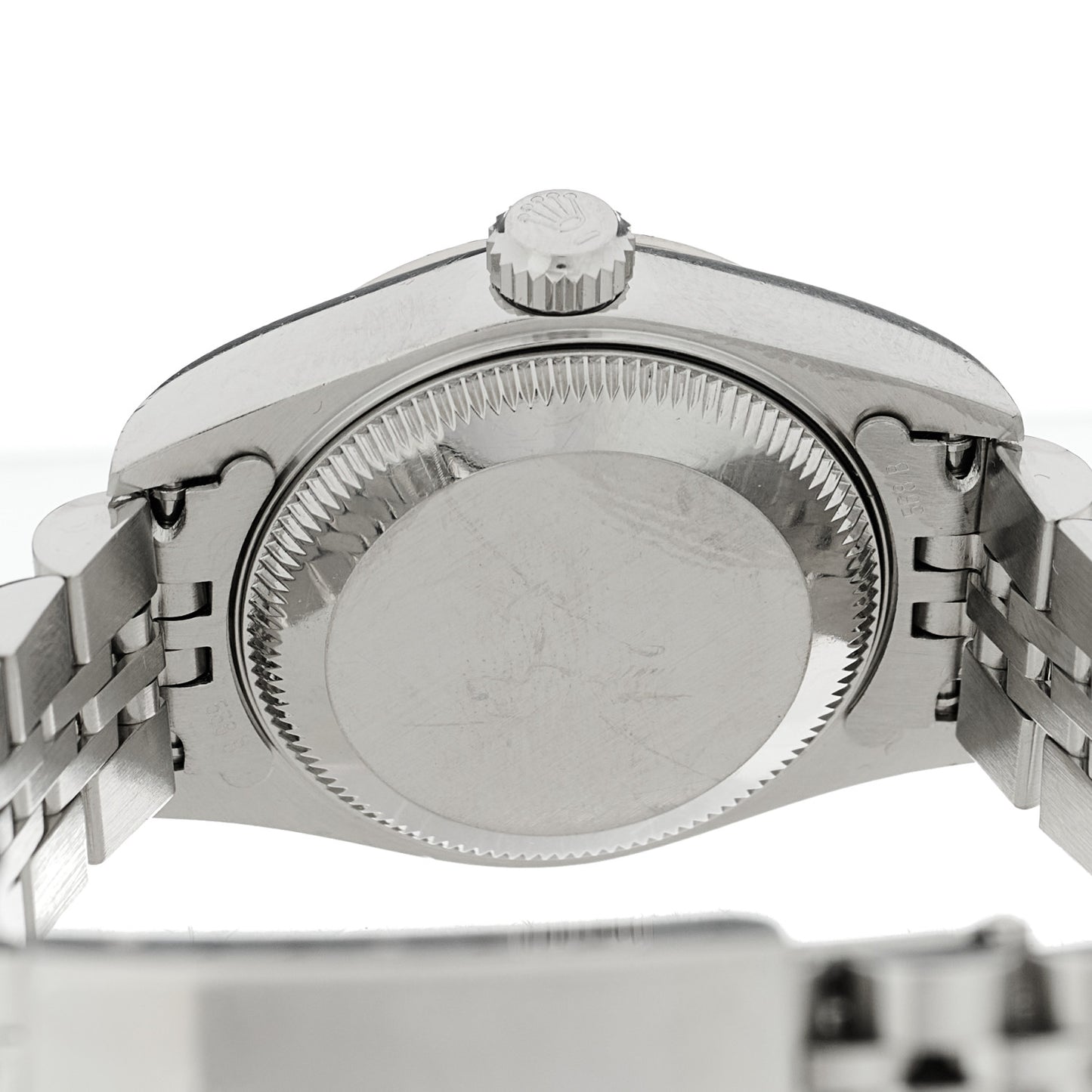 Stainless Steel 18K White Gold 26mm Oyster Perpetual Datejust Watch Havana Roman 79174