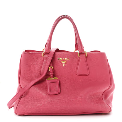 Prada Vitello Daino Tote Peonia 1 of 11