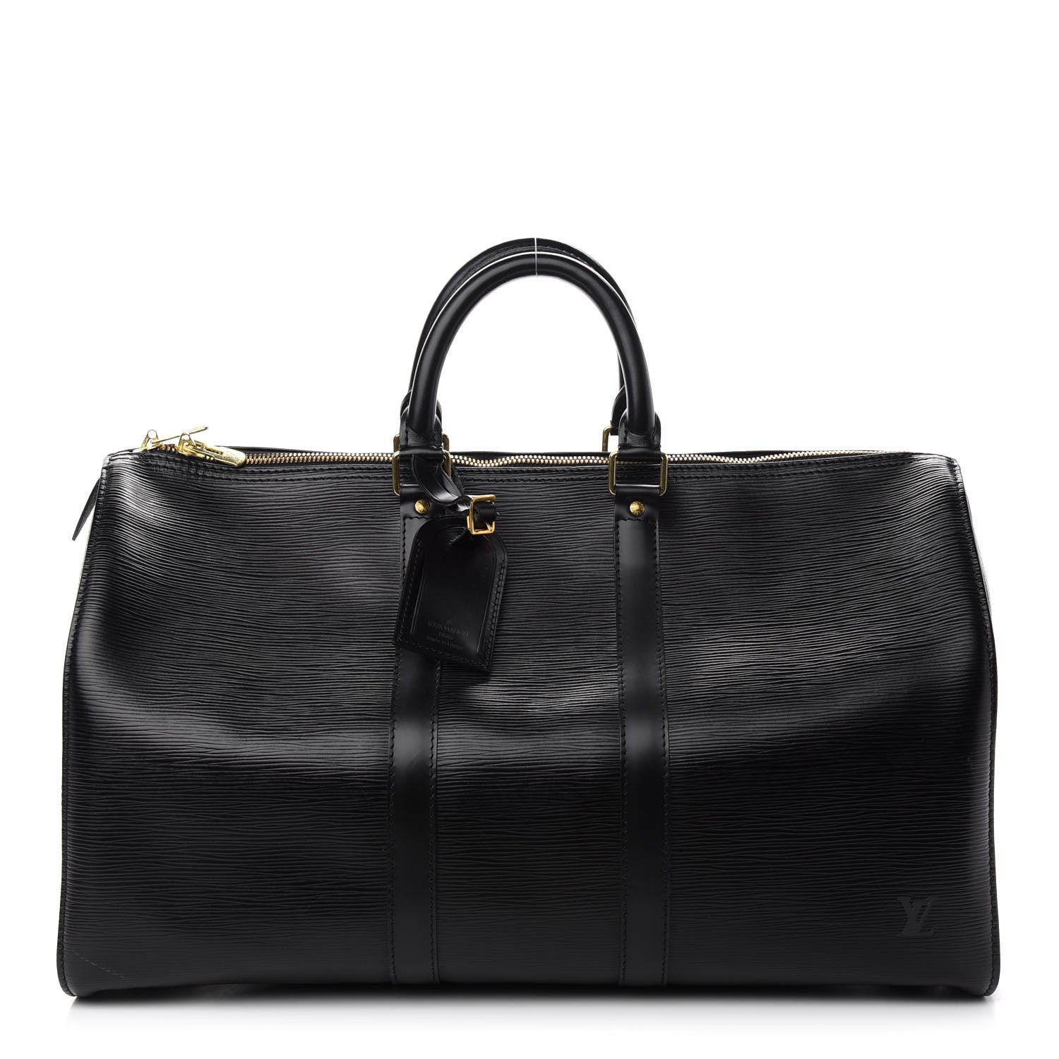 Louis Vuitton Epi Keepall 45 Black 1 of 9