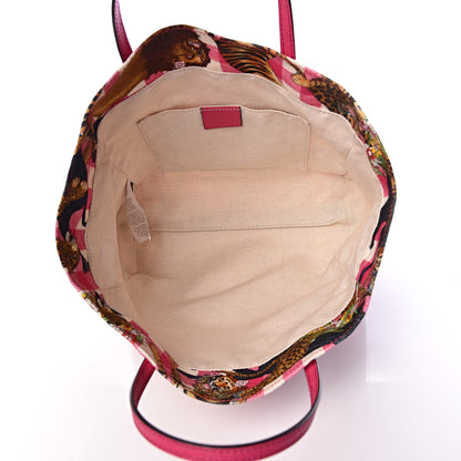 Gucci Canvas Kids Tiger Print Tote Multicolor 7 of 10