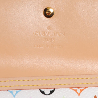 Louis Vuitton Monogram Multicolor Porte Tresor International Wallet White 7 of 7