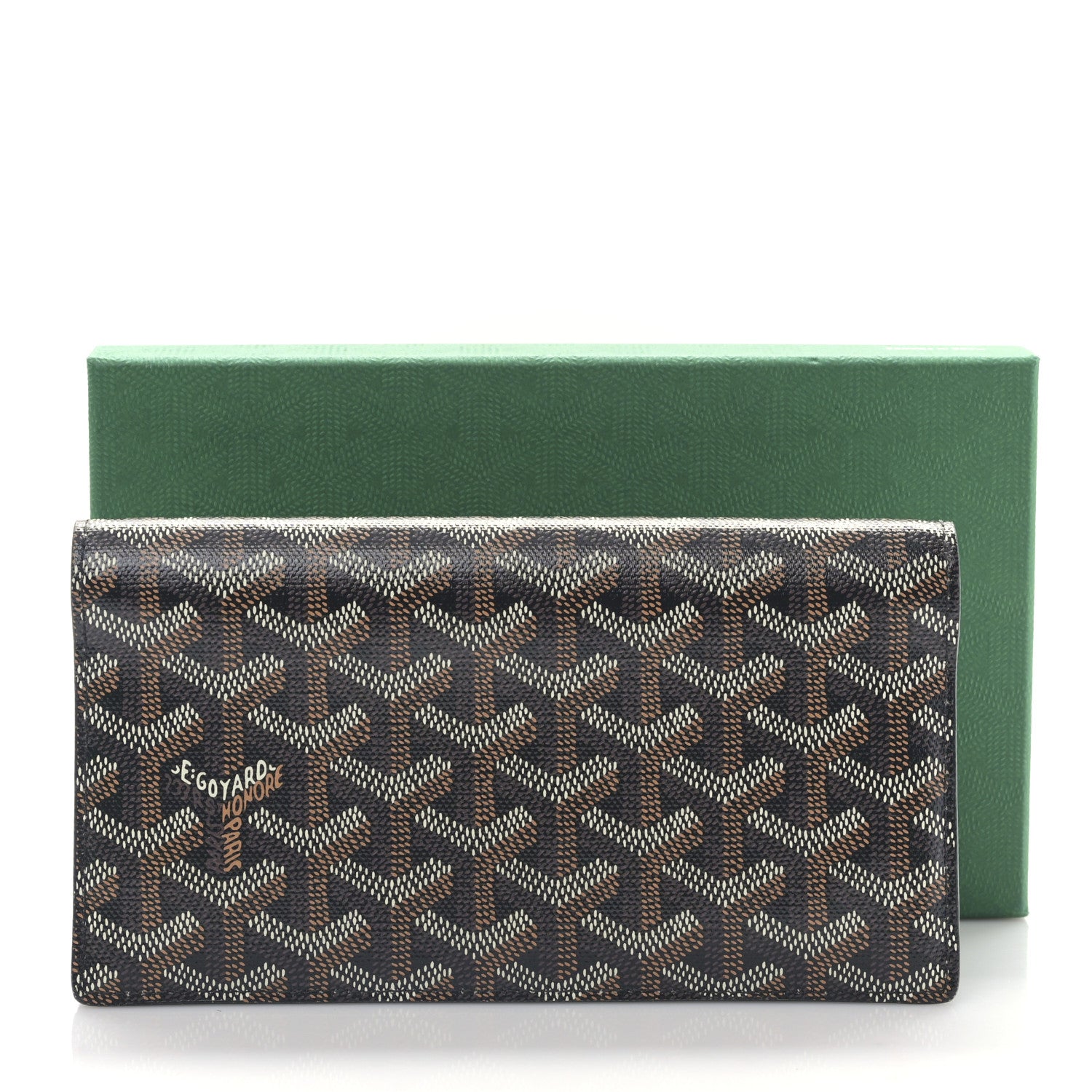 Goyard Goyardine Long Bi-Fold Wallet Black 9 of 9