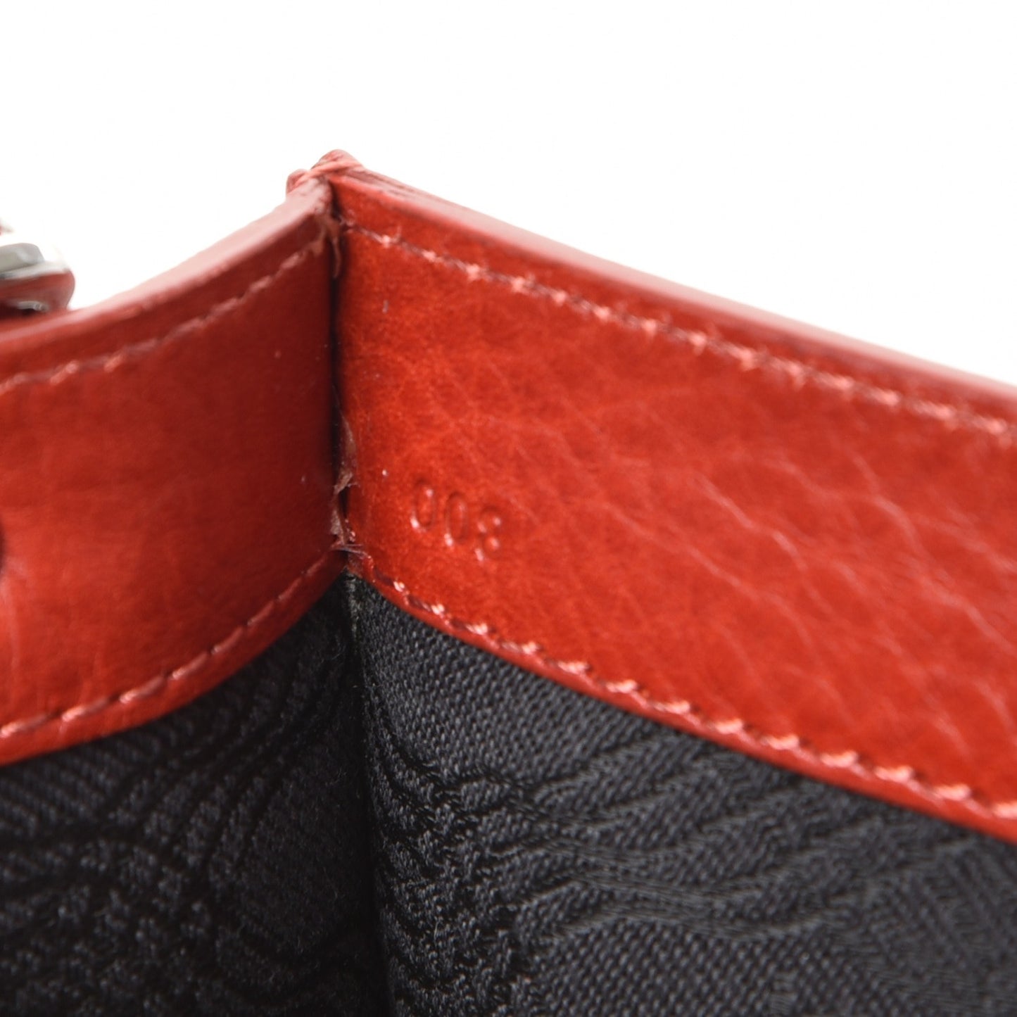 Calfskin PS11 Classic Shoulder Bag Red