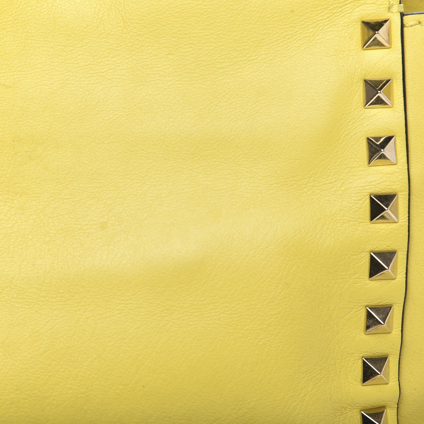 Vitello Small Rockstud Tote Water Yellow