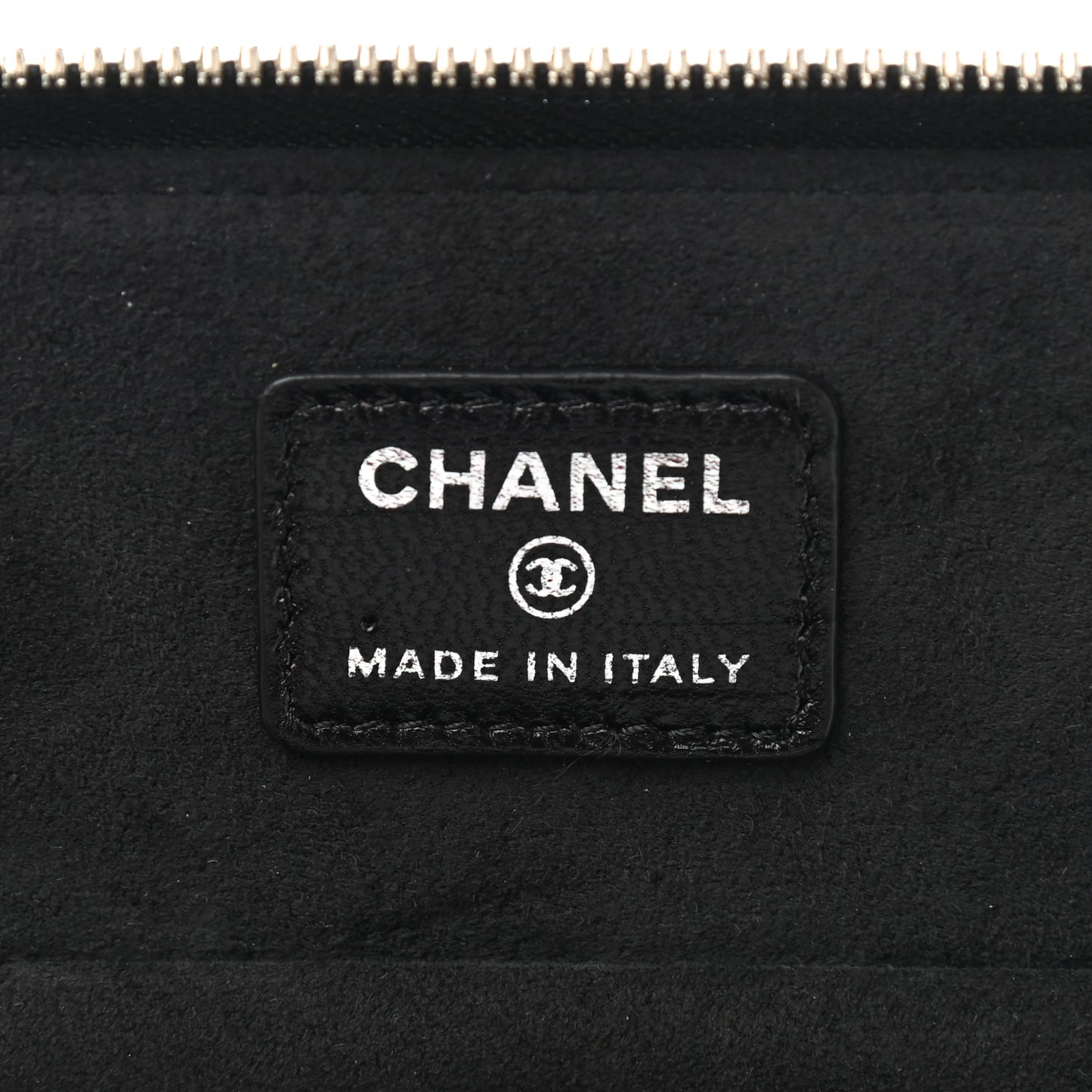 Lambskin Quilted Jewelry Case Black
