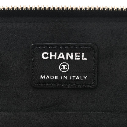 Chanel Lambskin Quilted Jewelry Case Black 8 of 10