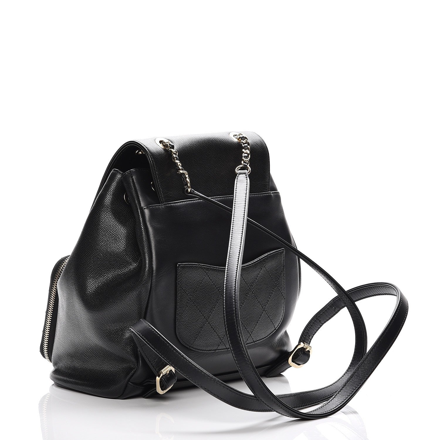Chanel Caviar Quilted Business Affinity Backpack Black 3 of 8