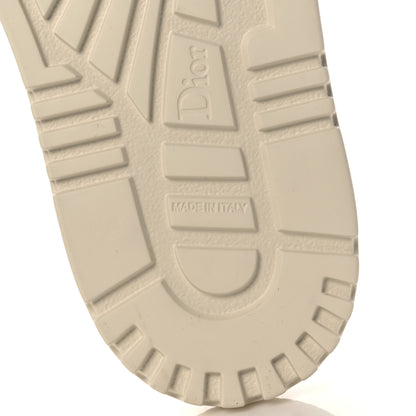 Christian Dior Micro PDP Cotton Houndstooth Embroidered Dway 10mm Slide Sandals 39.5 Cornflower 6 of 9