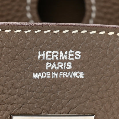 Hermes Togo Birkin 30 Etoupe 6 of 19