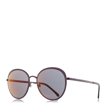 Chanel Round Spring Sunglasses 4206 Purple 1 of 8