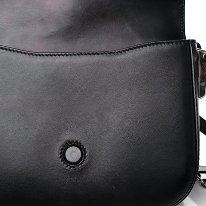Prada Nylon Calfskin Identity Shoulder Bag Black 10 of 15