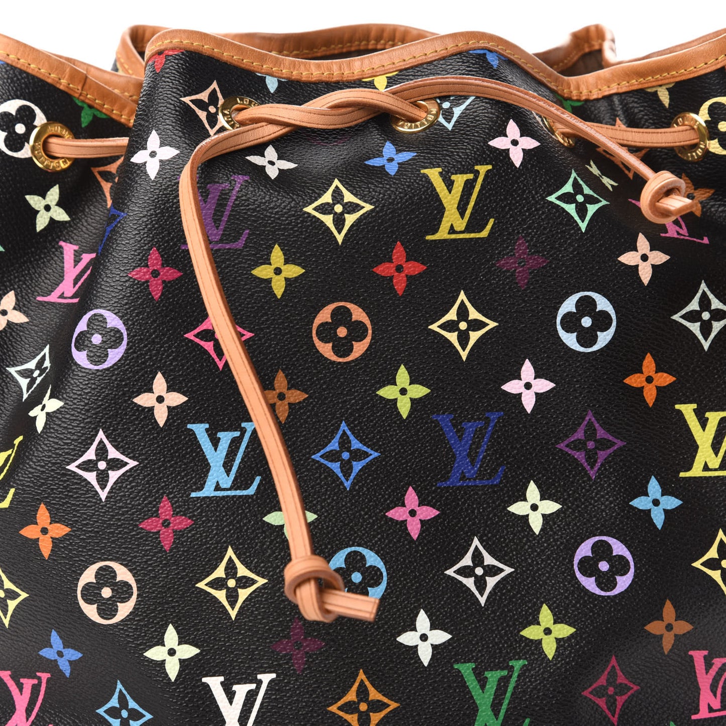 Monogram Multicolor Petit Noe Black