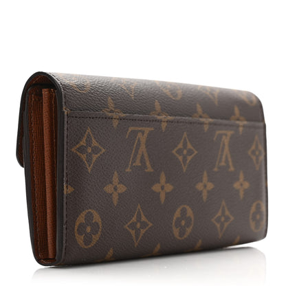 Louis Vuitton Monogram Sarah Wallet NM 3 of 9