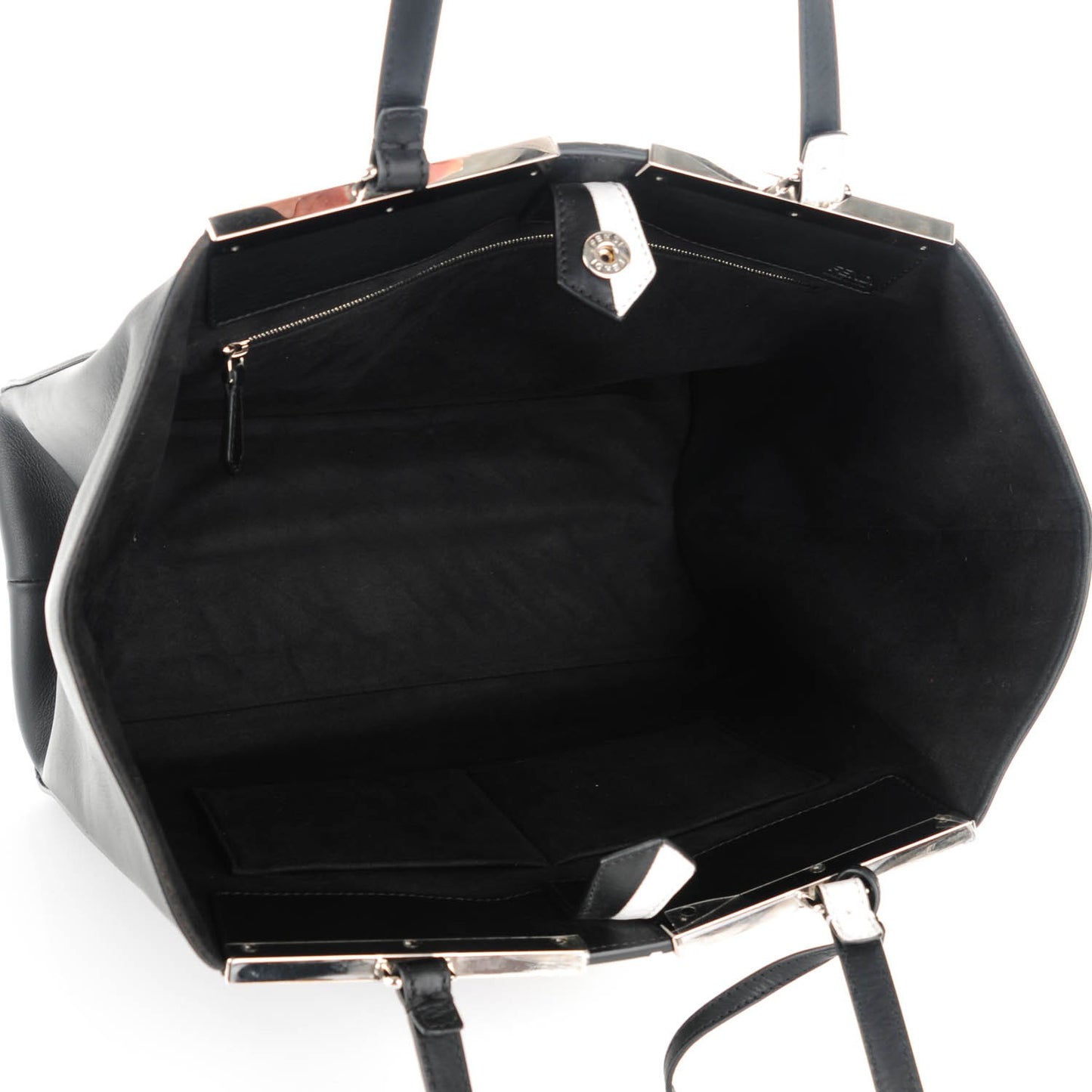 Vitello Circuit Inlay Large 3Jours Tote Black Multicolor