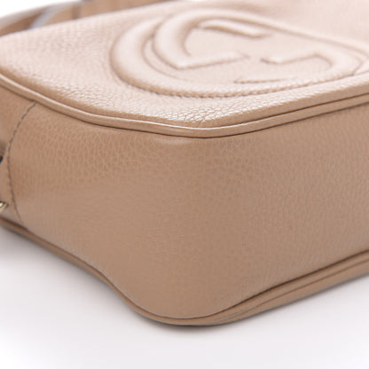 Gucci Pebbled Calfskin Small Soho Disco Bag Rose Beige 8 of 15