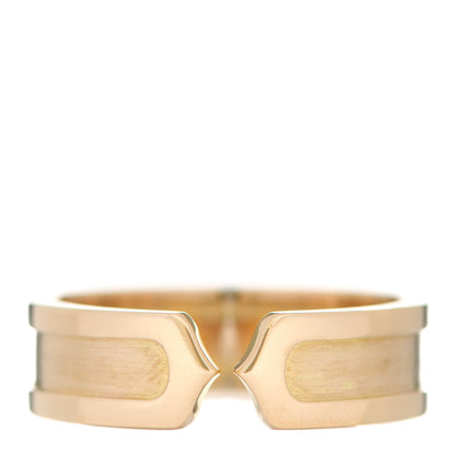 Cartier 18K Yellow Gold 6.5mm C De Cartier Ring 61 9.5 1 of 6