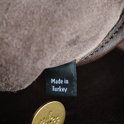 Mulberry Natural Leather Small Bayswater Chocolate 10 of 10