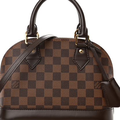 Louis Vuitton Damier Ebene Alma BB 8 of 12