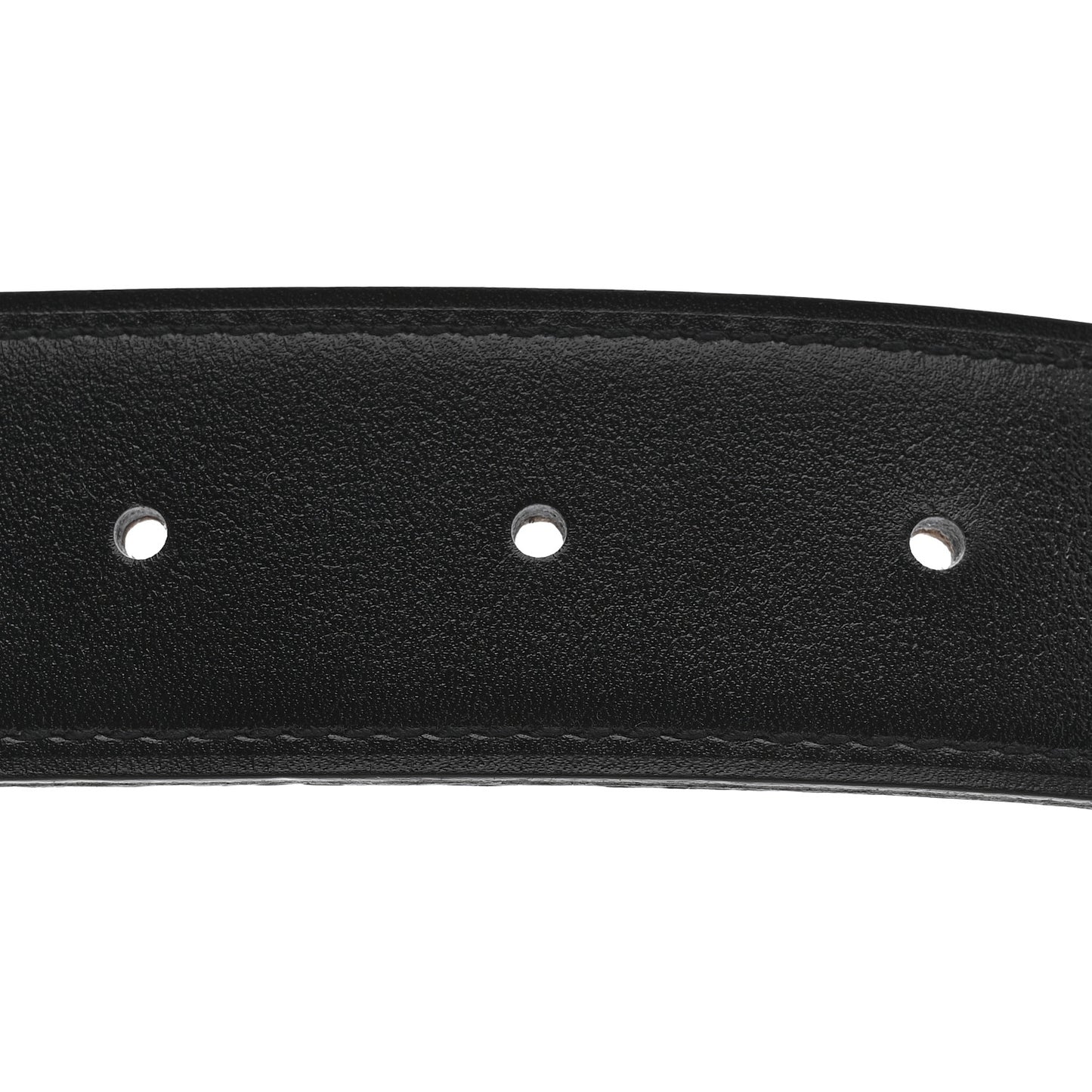 Box Togo 32mm Au Carre H Belt 80 32 Black Gold