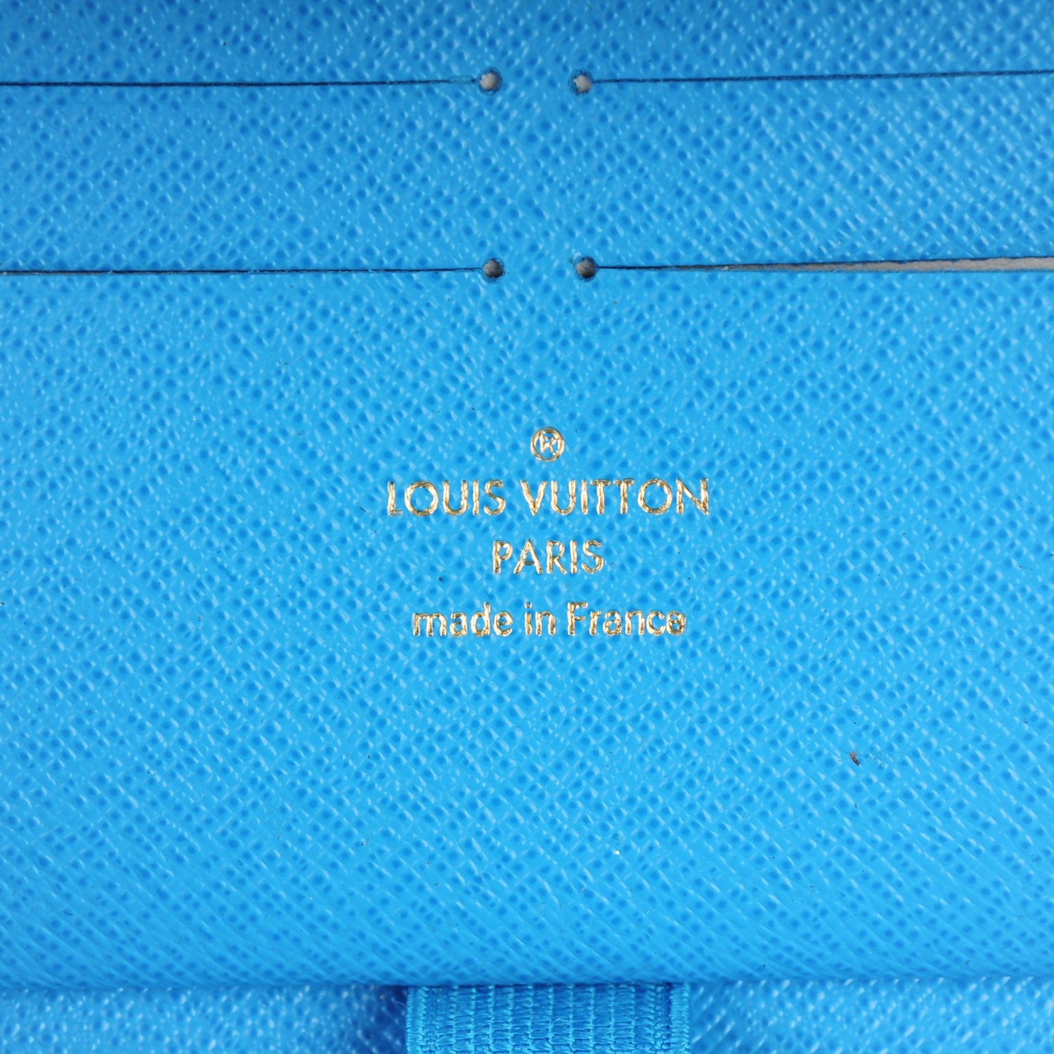 Louis Vuitton Monogram My LV Heritage Zippy Organizer Wallet Ivory Blue Clair 6 of 8