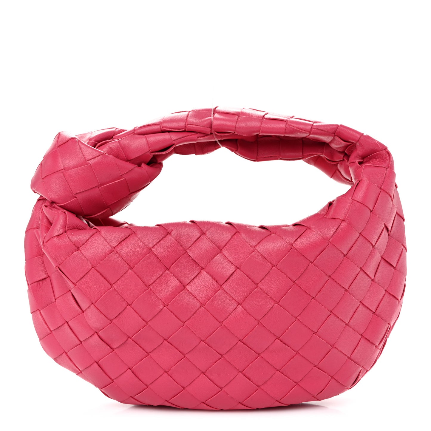 Nappa Intrecciato Mini Jodie Cranberry