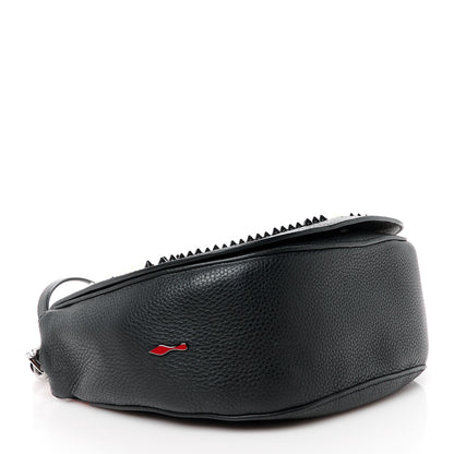 Christian Louboutin Calfskin Spikes Panettone Messenger Black Multicolor 4 of 12
