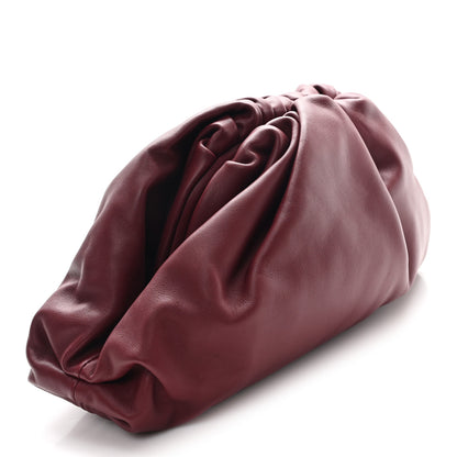 Bottega Veneta Smooth Butter Calf The Pouch Oversized Clutch Bordeaux 3 of 7