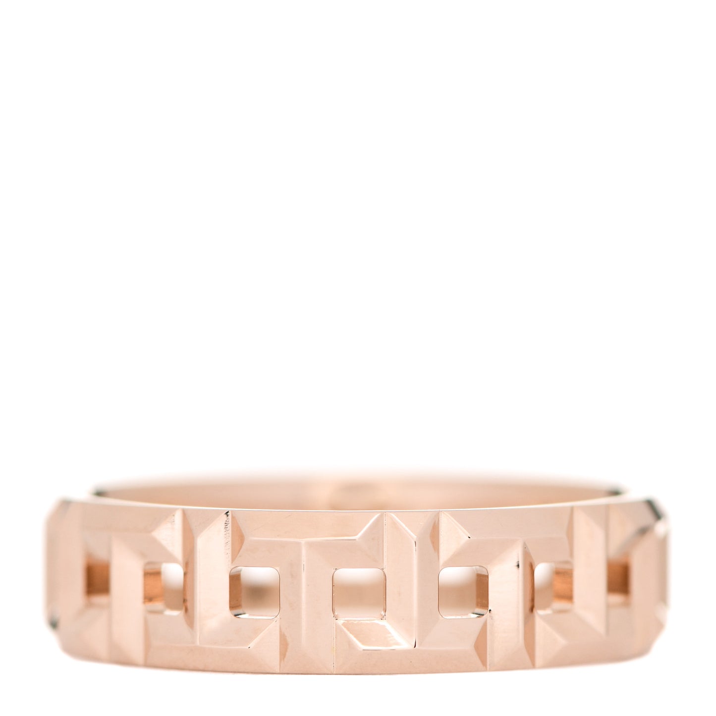 18K Rose Gold Wide T True Ring 59 8.75