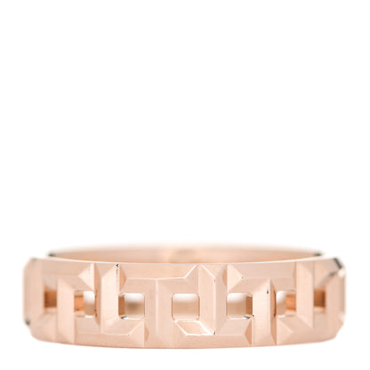 Tiffany 18K Rose Gold Wide T True Ring 59 8.75 1 of 5