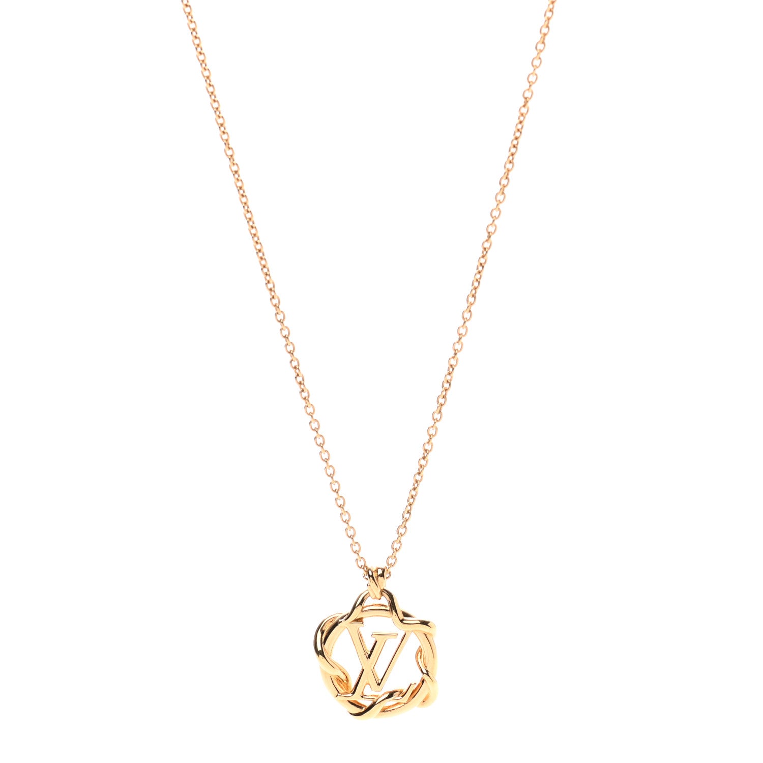 Louis Vuitton Metal Garden Louise Necklace 1 of 8