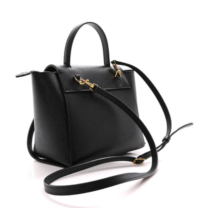 Celine Grained Calfskin Nano Belt Bag Black 2 of 9