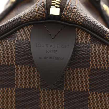 Louis Vuitton Damier Ebene Speedy 30 6 of 10