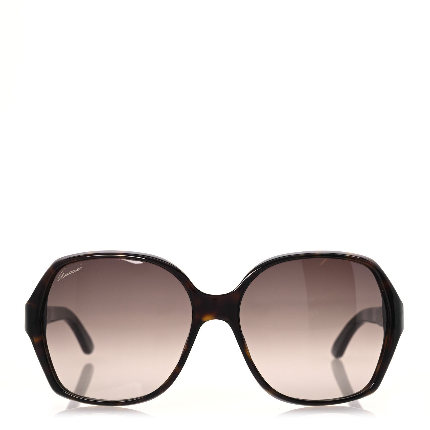 Gucci Acetate Shell Web GG 3538/S Sunglasses Tortoise 2 of 8