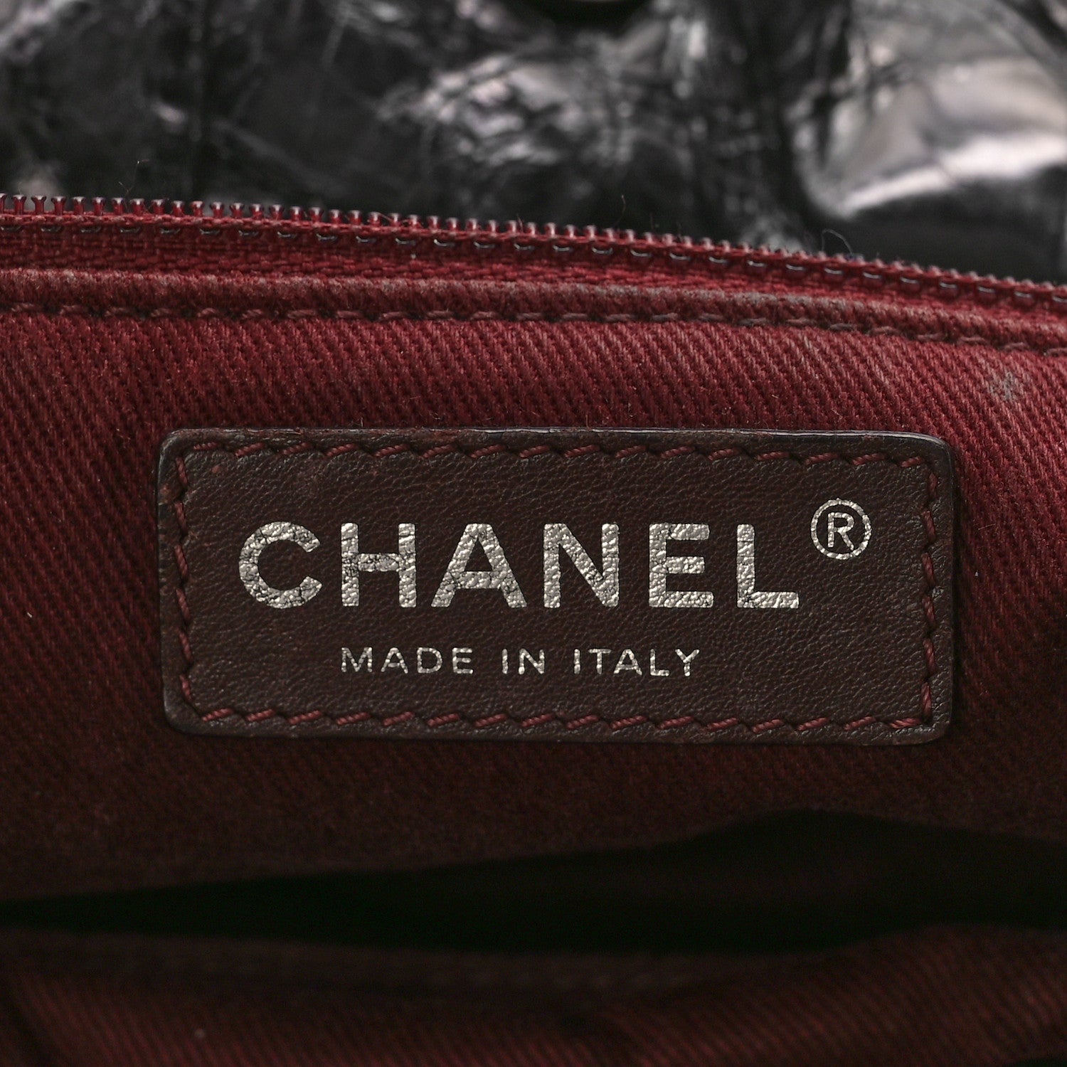 Chanel Iridescent Calfskin Small In The Mix Tote Black 6 of 13