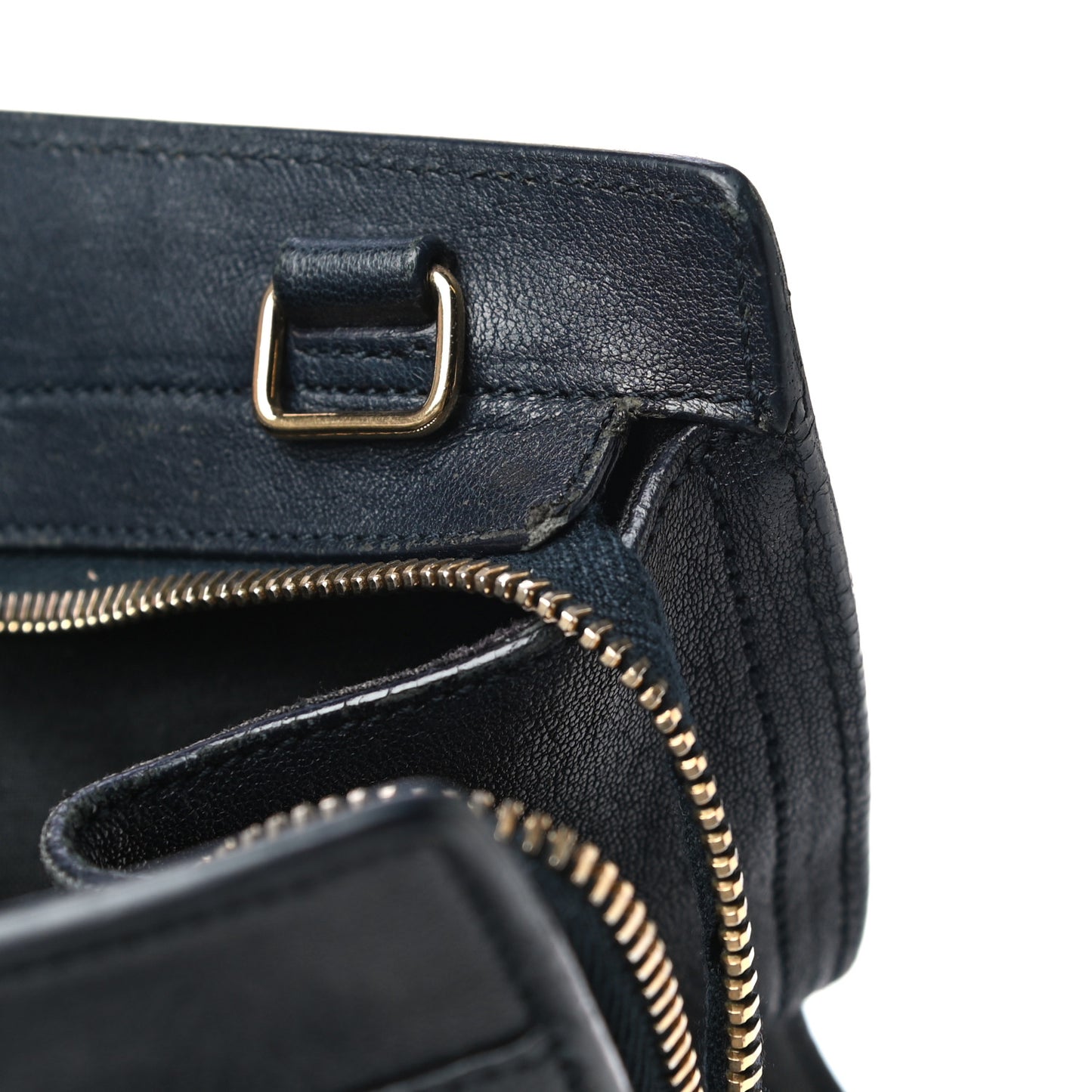 Sheepskin Small Cabas ChYc Navy