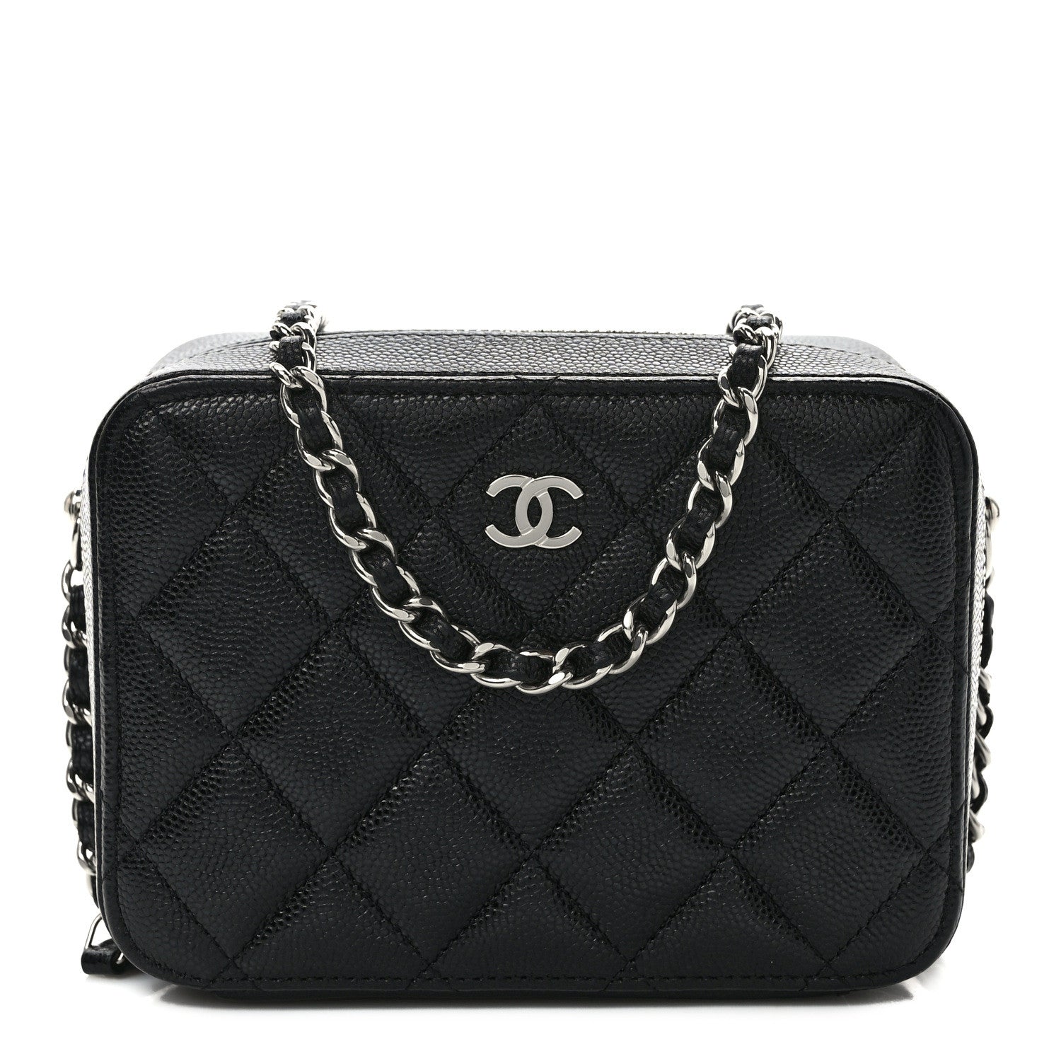Chanel Caviar Quilted Camera Bag Black 1 of 9
