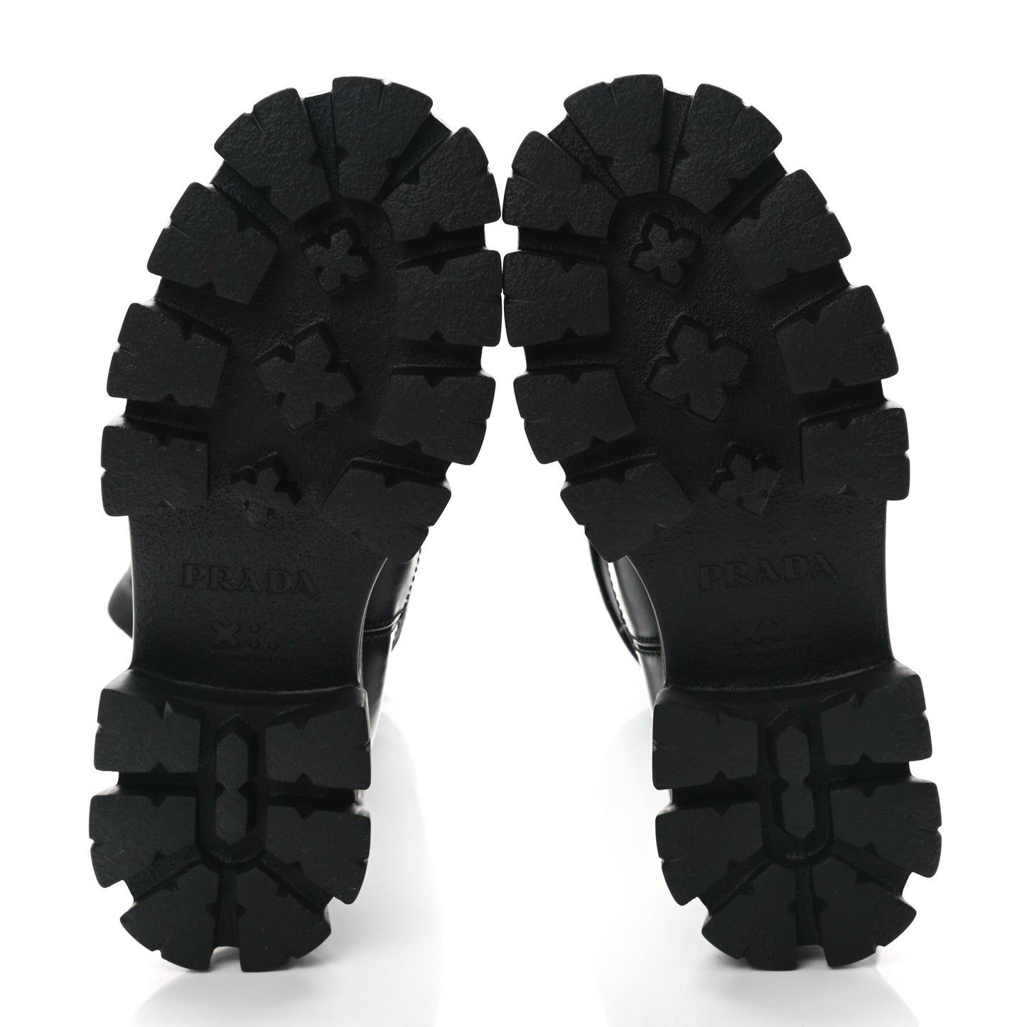 Spazzolato Rois Re-Nylon Metal Triangle Logo Monolith Pouch Pocket 55mm Tall Boots 37 Black