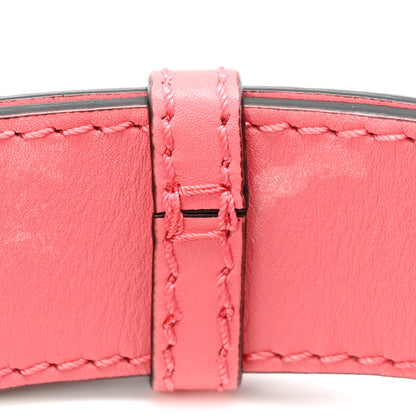 Burberry Supple Calfskin Small Bucket Bag Bright Coral Pink 11 of 11